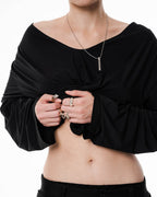 Double-layer blouse