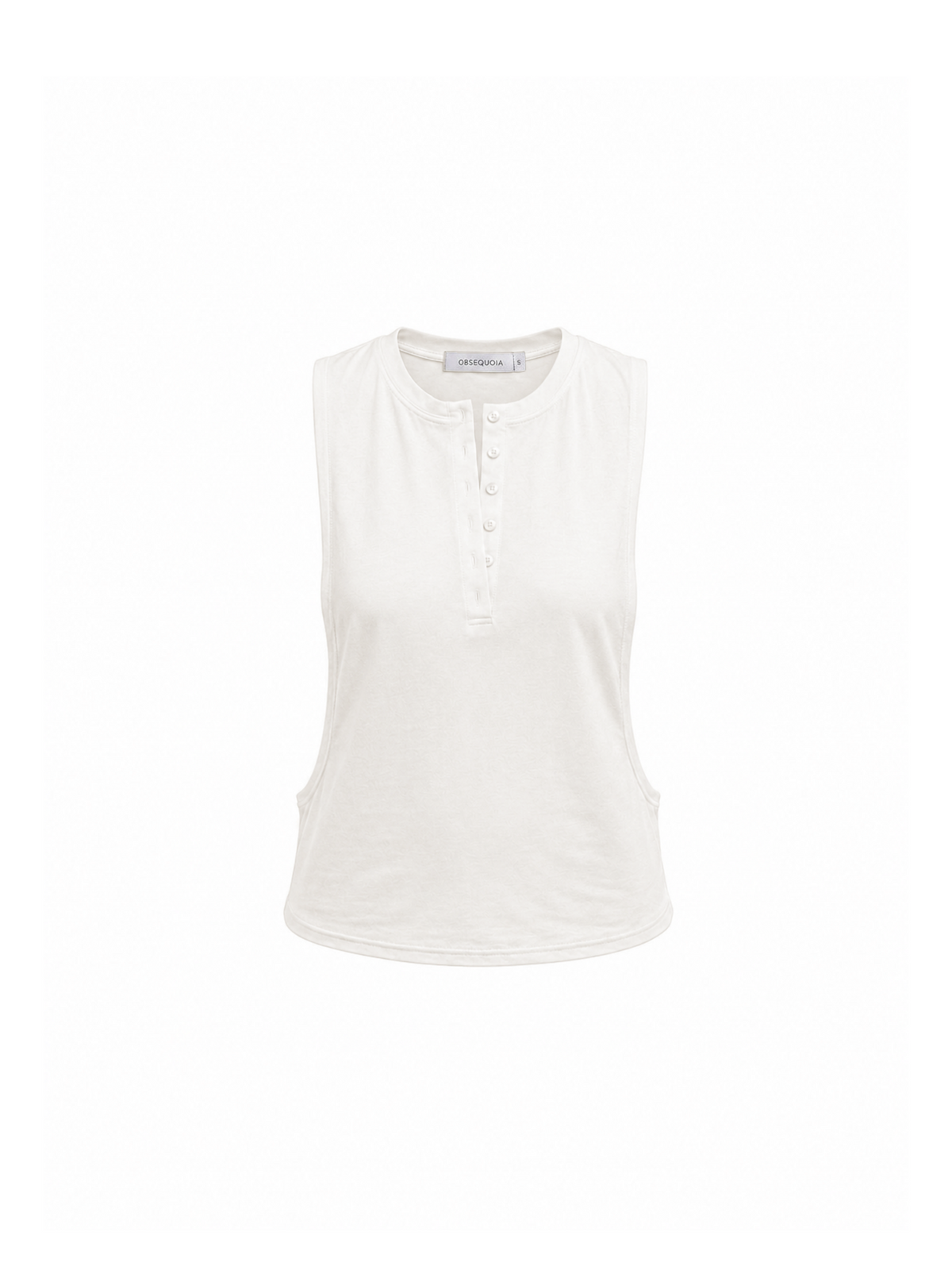 Milky Open Sided Top