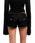Zip Mini Shorts