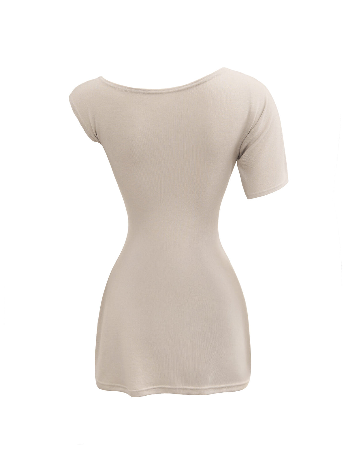 Sand Off Shoulder Dress