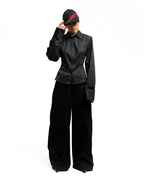 Black Slim Shirt