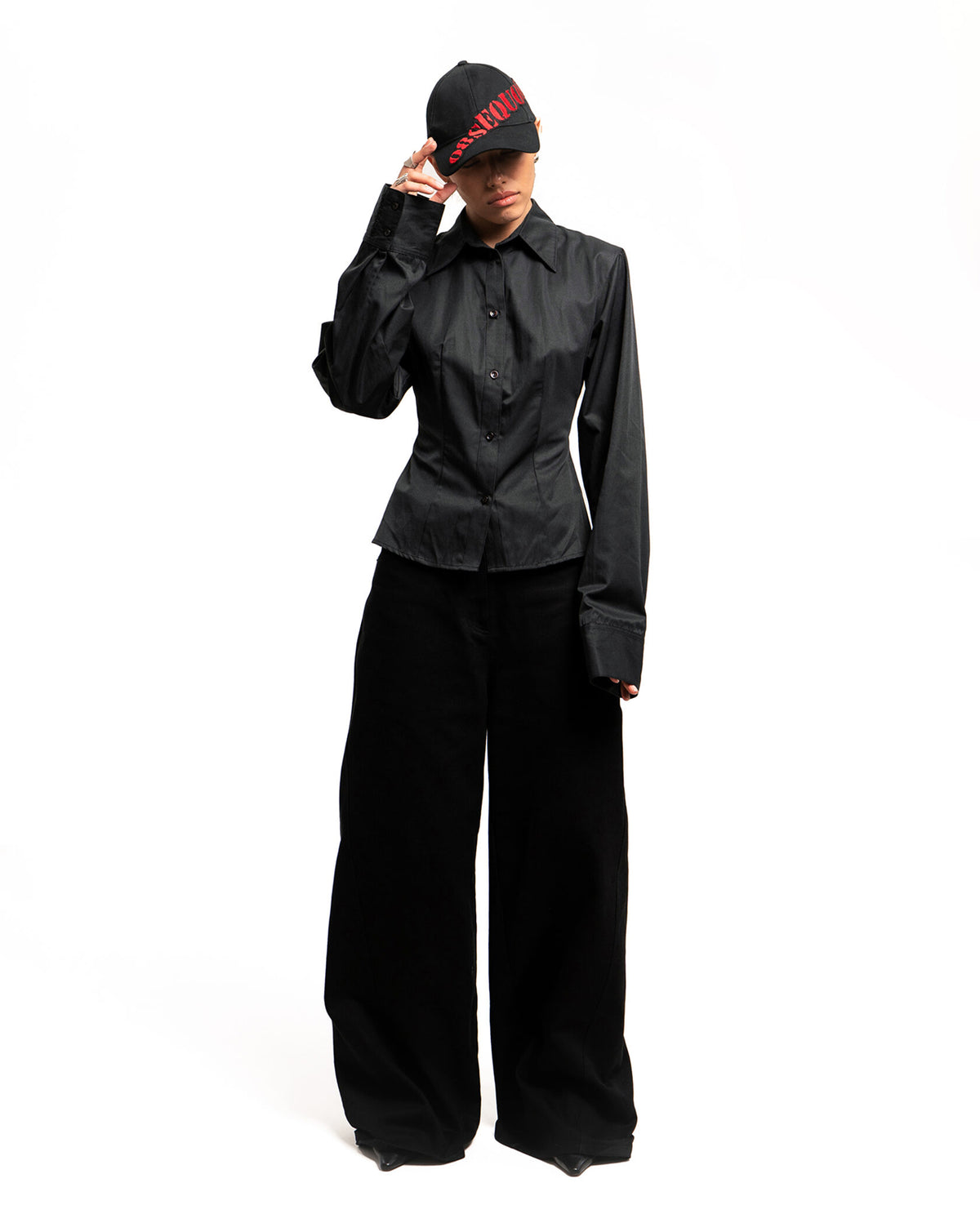 Black Slim Shirt