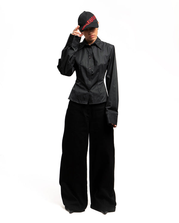 Black Slim Shirt