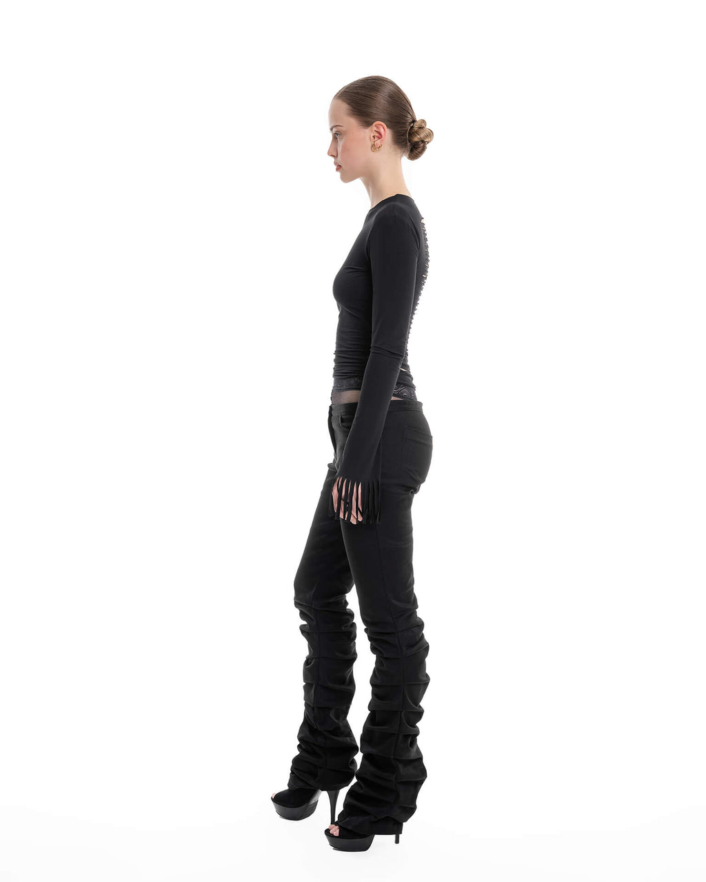 Longsleeve with cutouts
