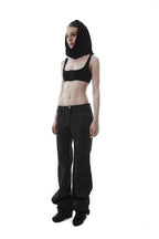 Black Raw Edges Jeans