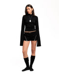 Zip Mini Shorts