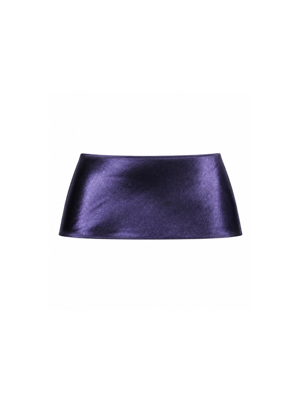Dark Violet Mini Skirt