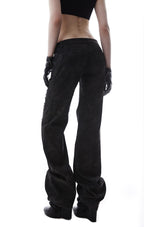 Black Distressed Jeans