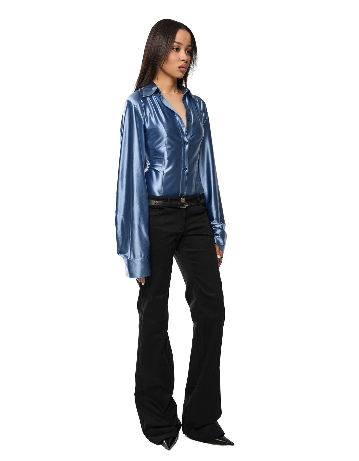 Black Flared Jeans