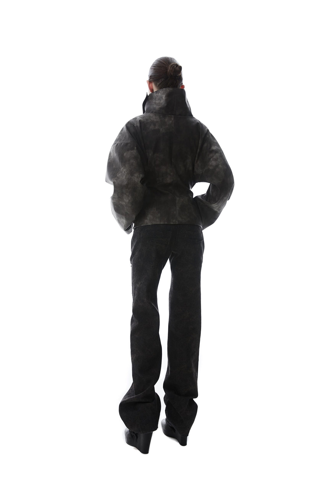 Washed Leather Jacket
