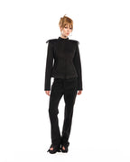 Fringe slim jacket