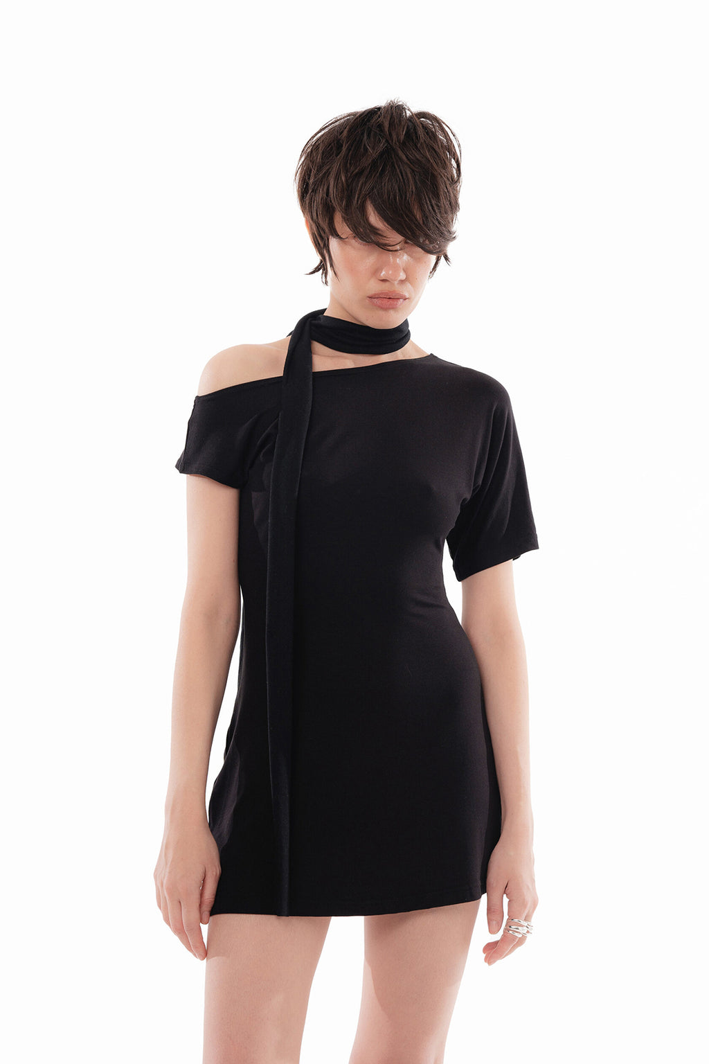 Black Off Shoulder Dress