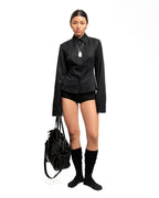 Black Slim Shirt