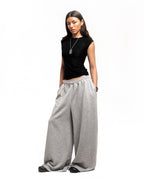 Gray Wide Pants
