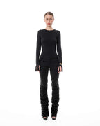 Longsleeve with cutouts
