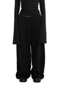 Black Wide Pants
