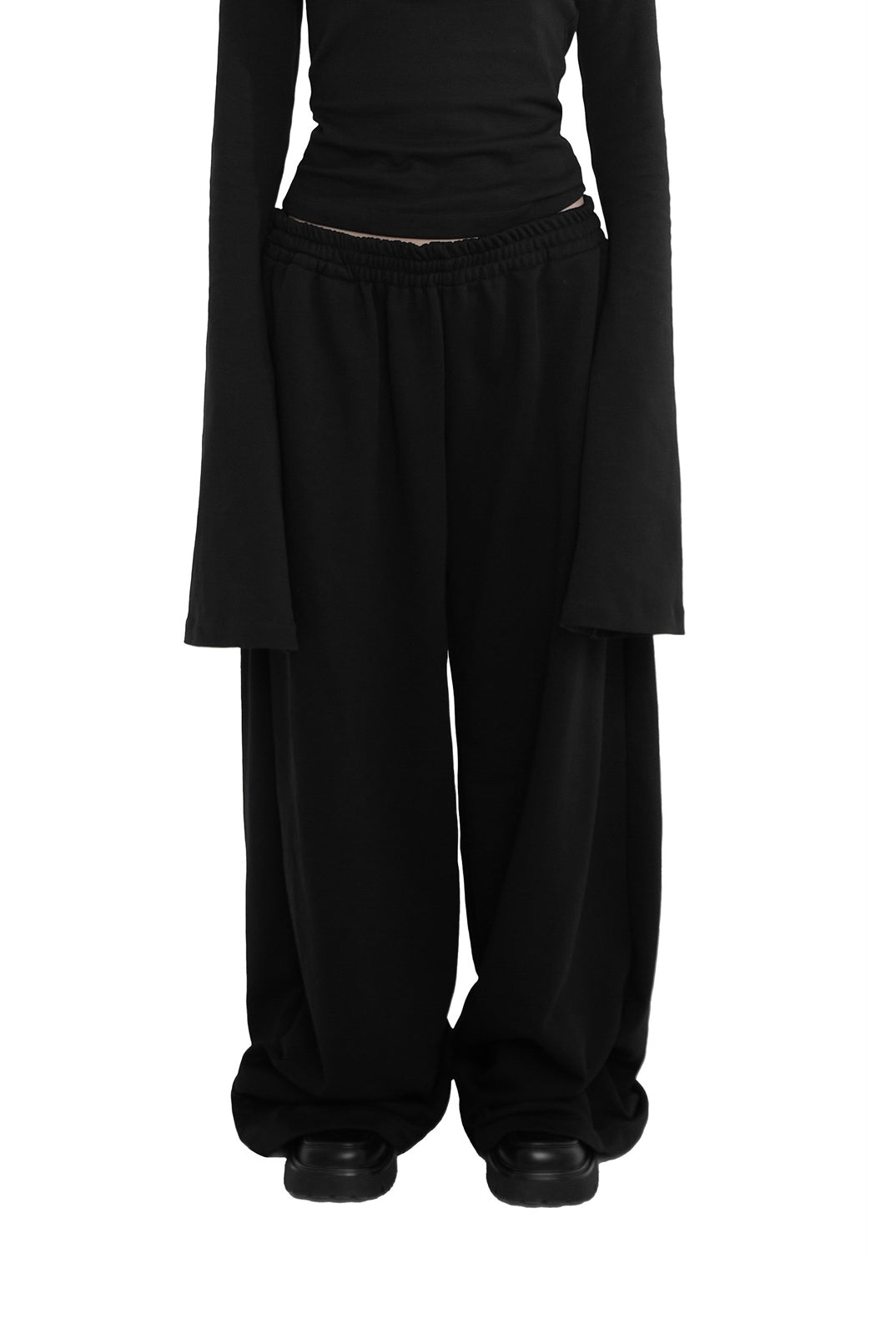 Black Wide Pants
