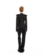 Fringe slim jacket