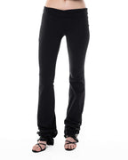 Skinny draped pants