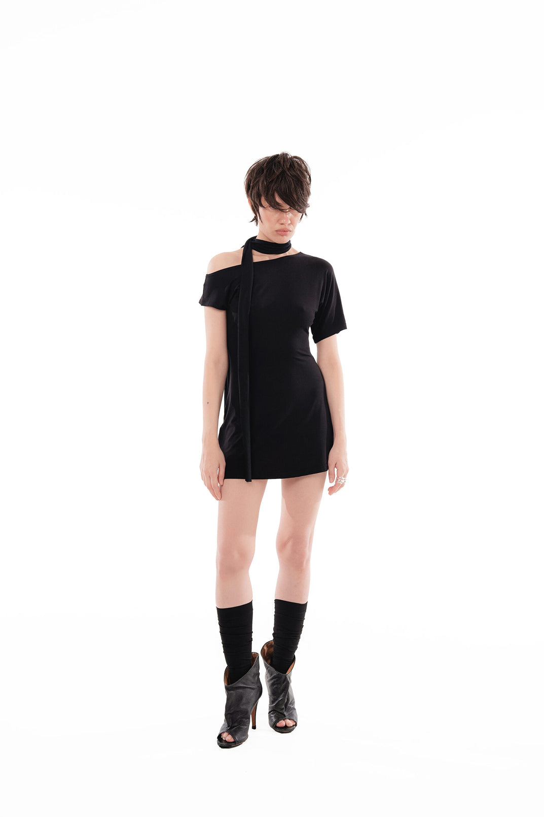 Black Off Shoulder Dress