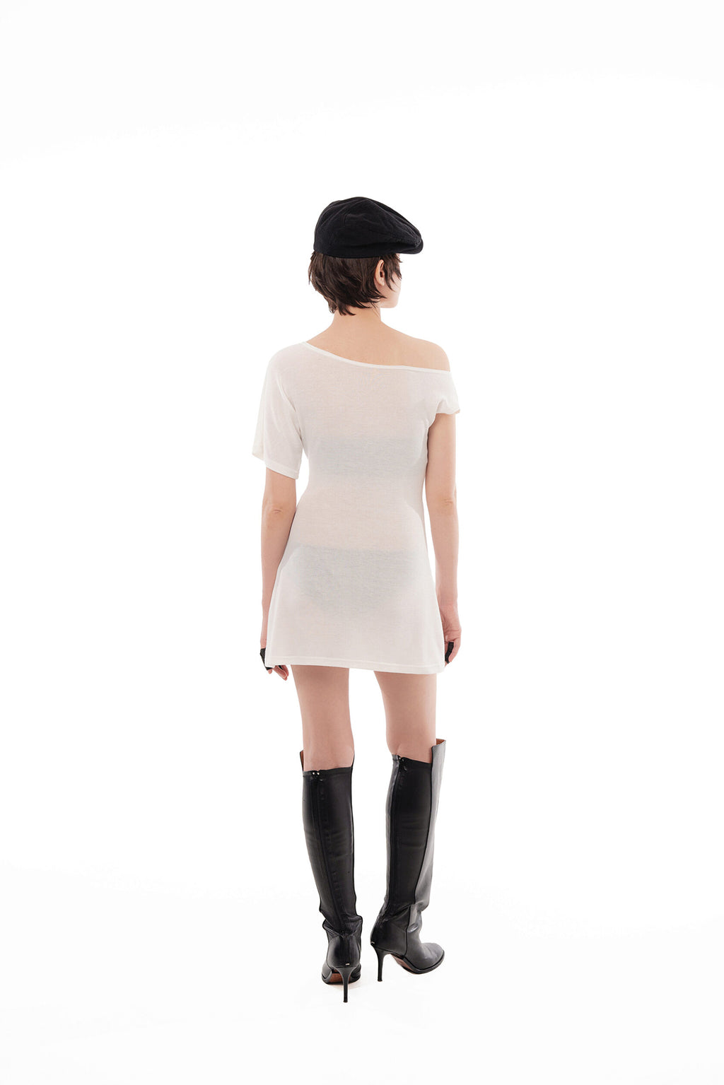 Milky Off Shoulder Dress