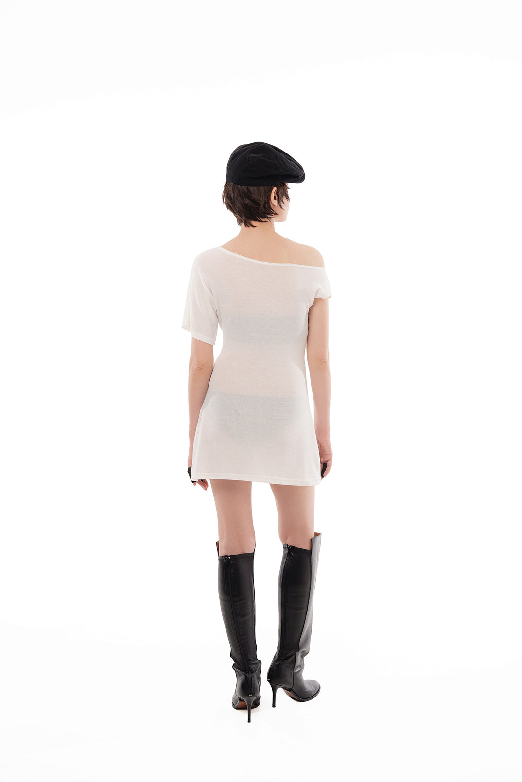 Milky Off Shoulder Dress