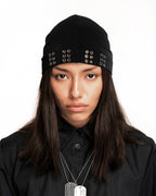 Black Durag with Eyelets