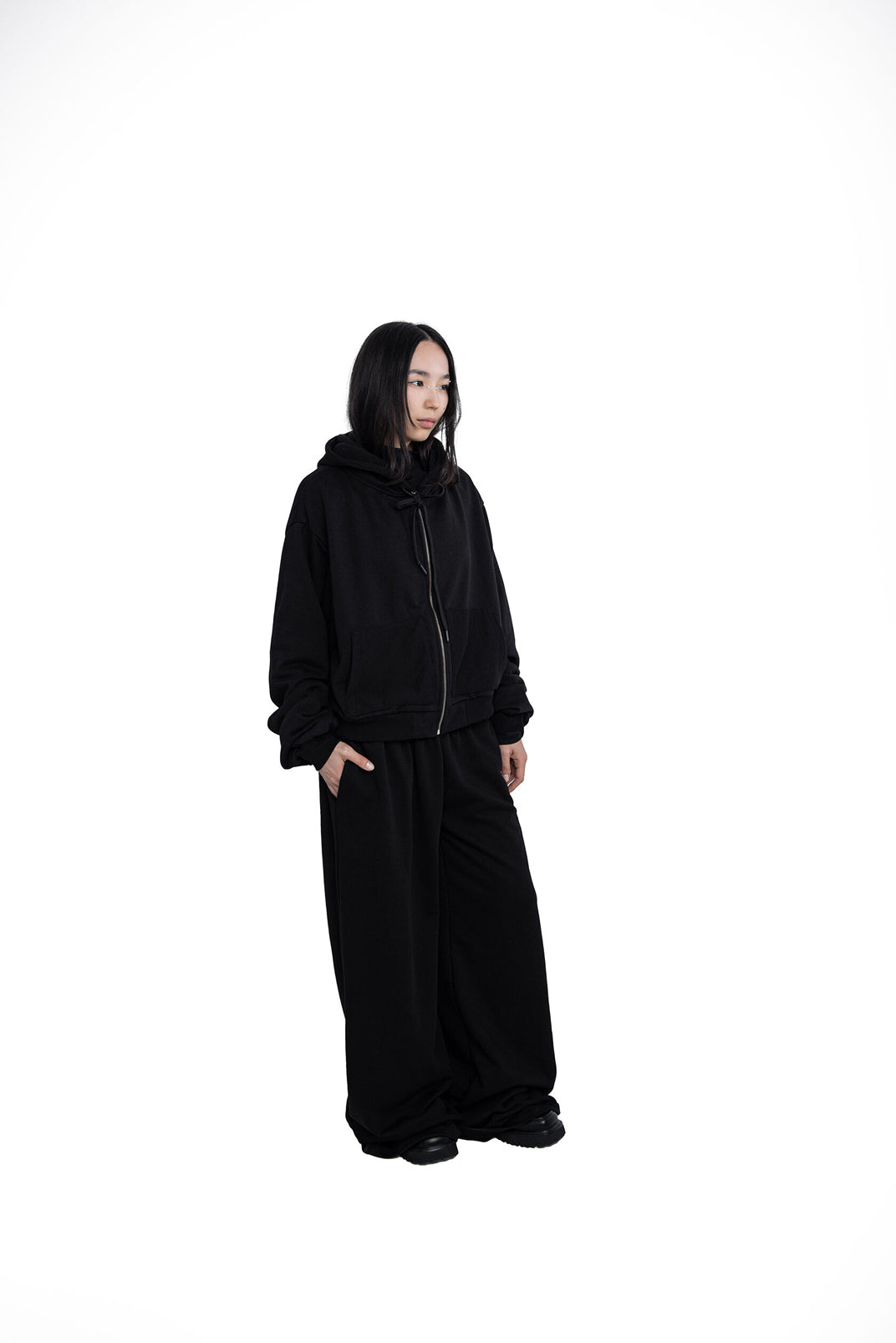 Black Wide Pants