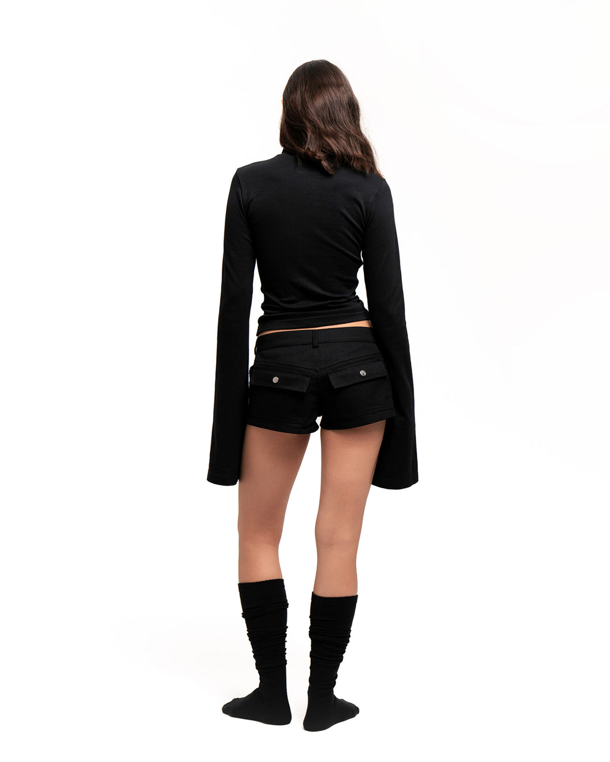 Zip Mini Shorts