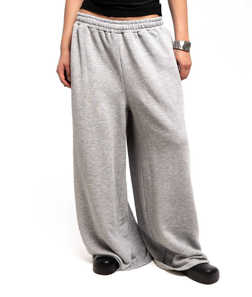 Gray Wide Pants
