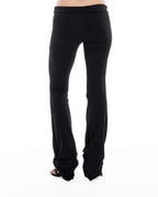 Skinny draped pants
