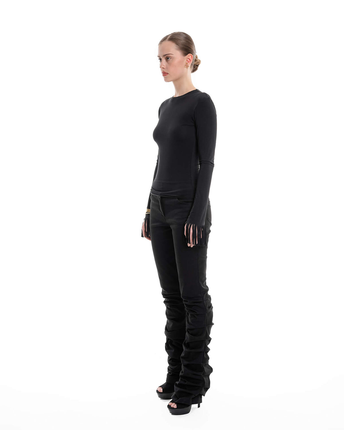 Longsleeve with cutouts