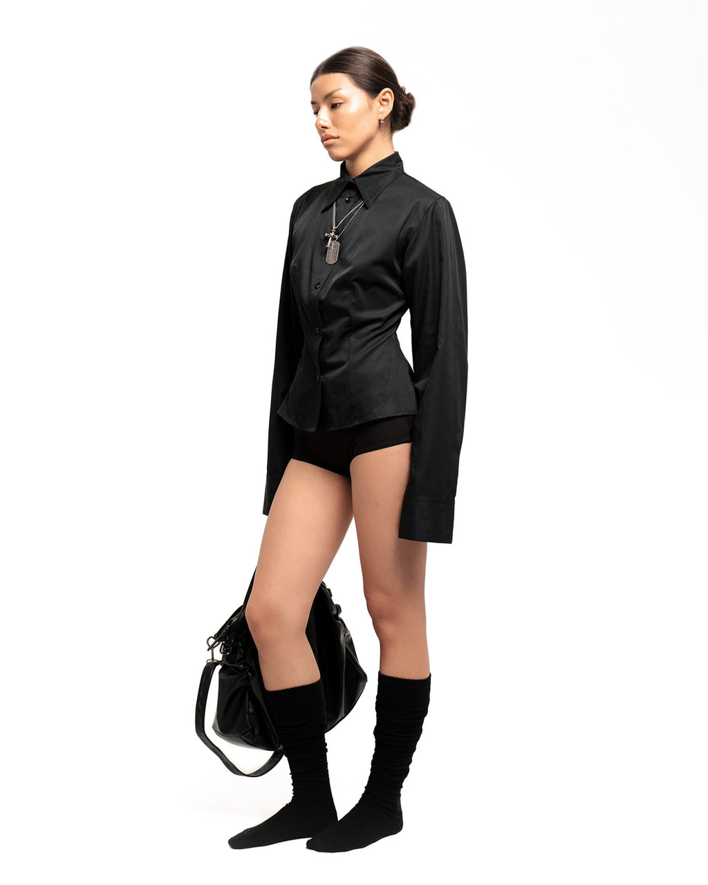 Black Slim Shirt