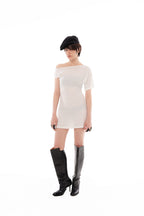 Milky Off Shoulder Dress