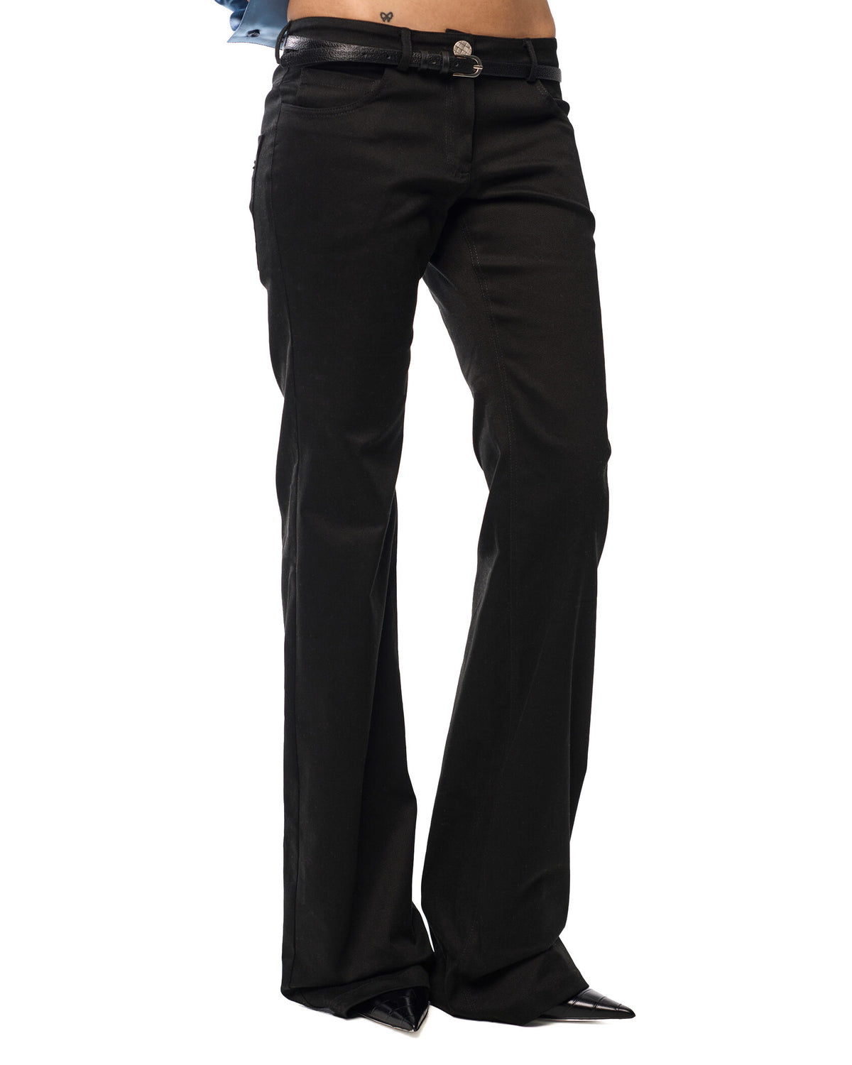 Black Flared Jeans