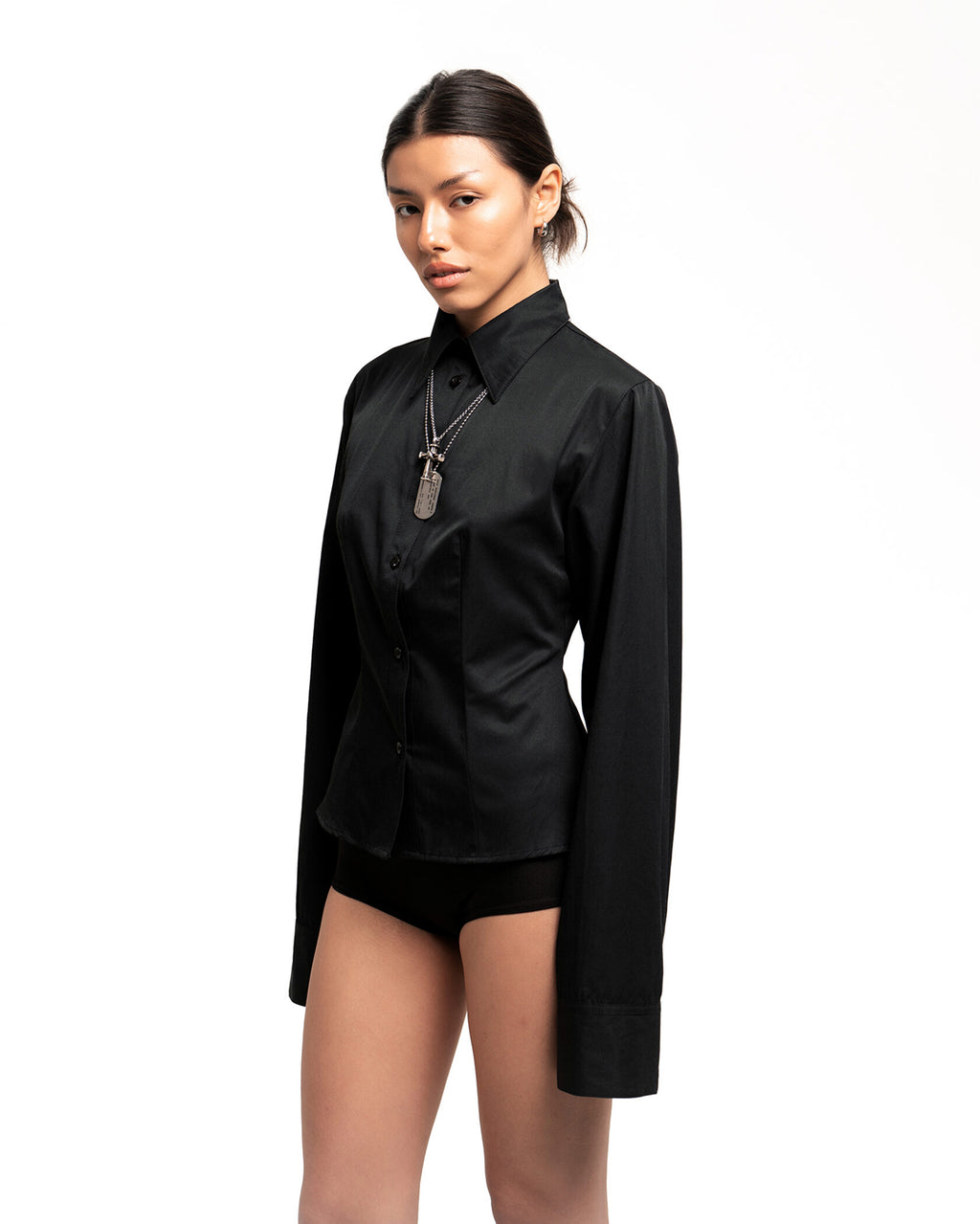 Black Slim Shirt