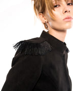 Fringe slim jacket