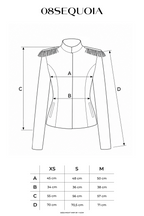 Fringe slim jacket
