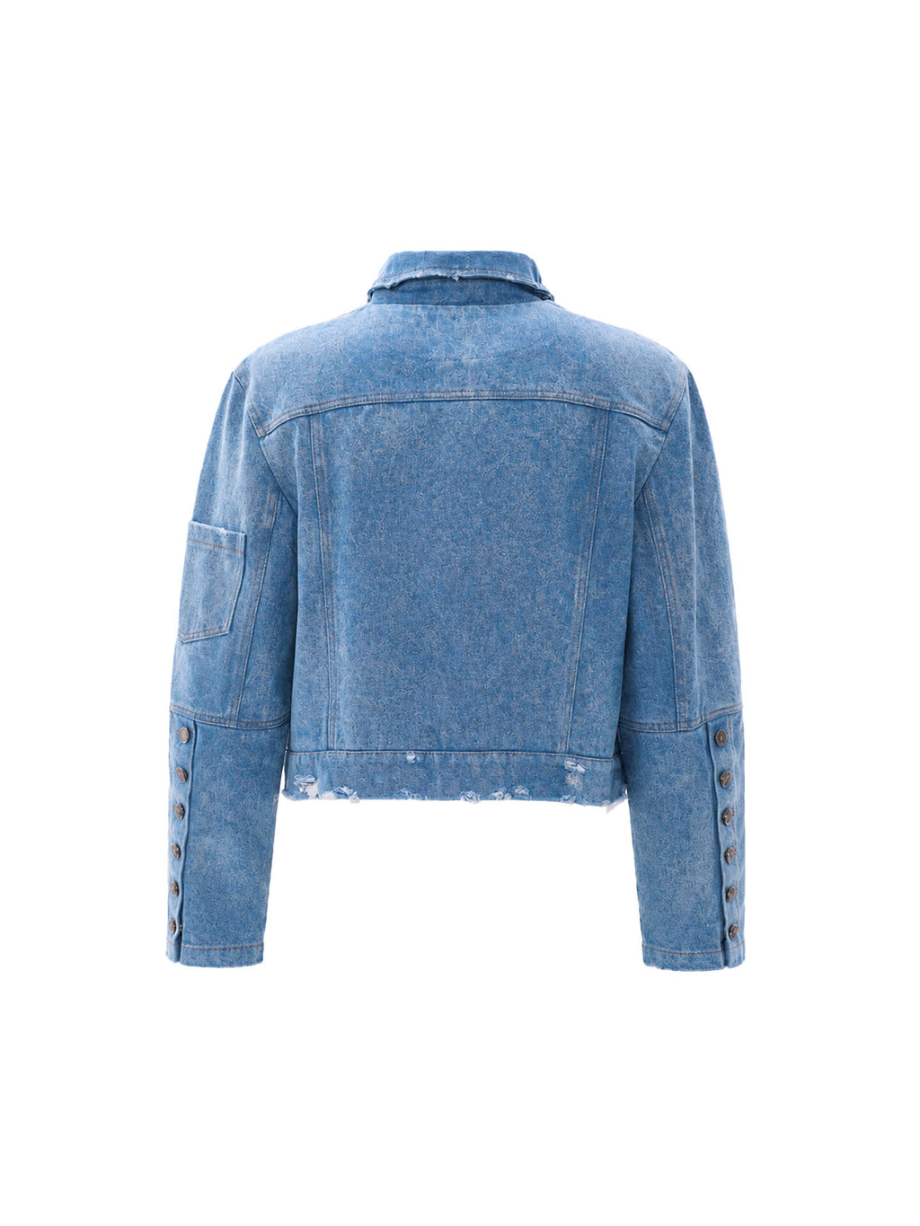 Washed denim jacket