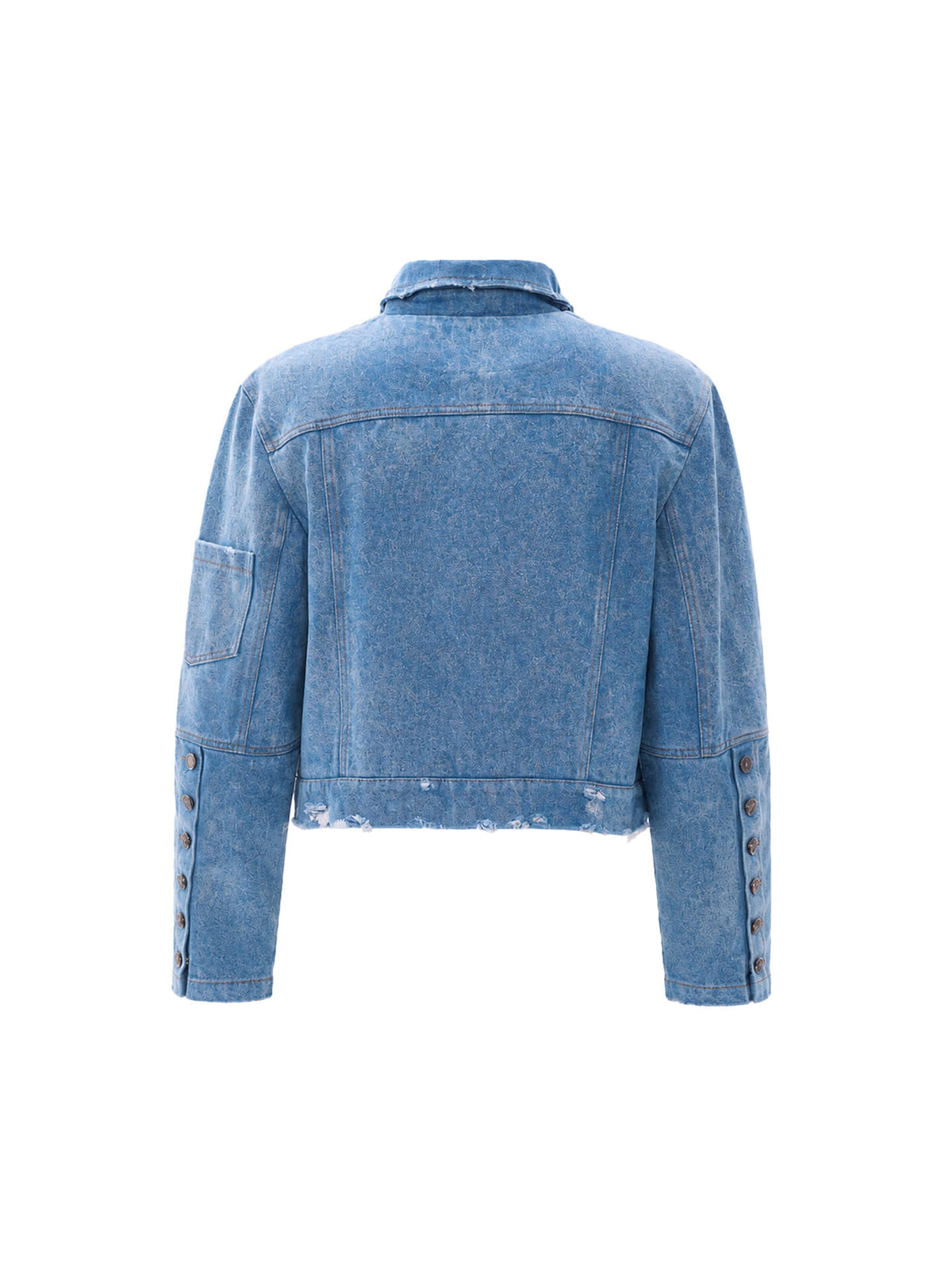 Washed denim jacket