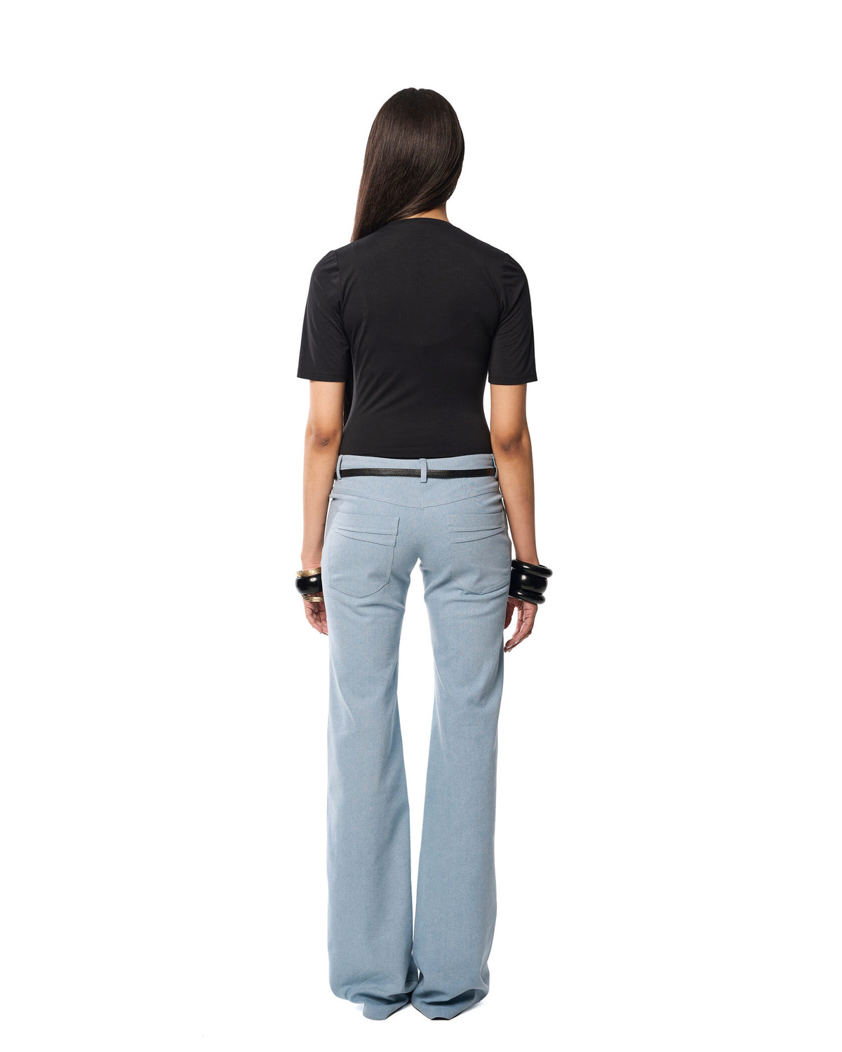 Blue Flared Jeans