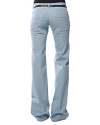 Blue Flared Jeans