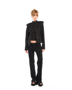 Fringe slim jacket