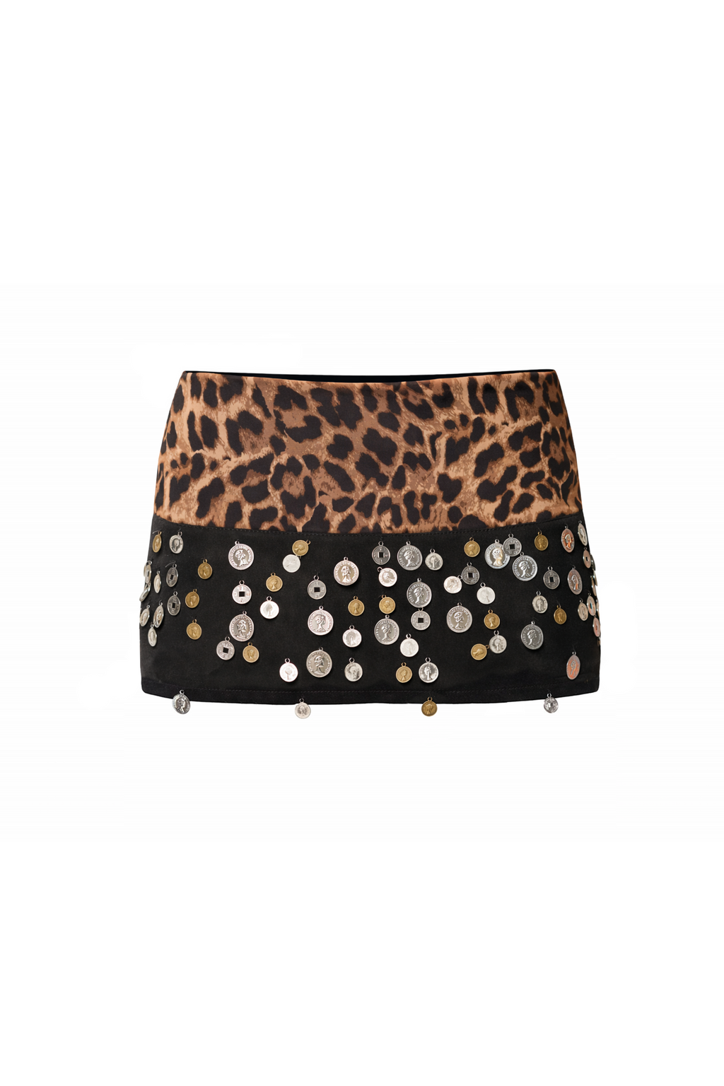 Bronze Leopard Skirt